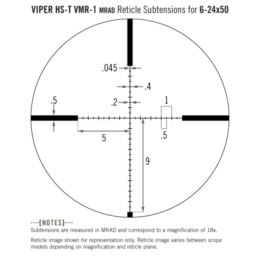 LUNETA VORTEX VIPER HST 6-24X50 30MM AO VMR-1