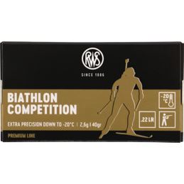 AMUNICJA RWS .22l.r. Biathlon Competition - 50 SZT