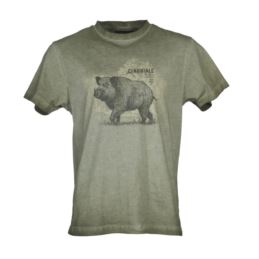 T - SHIRT UNIVERS NDRUK DZIK ZIELONA