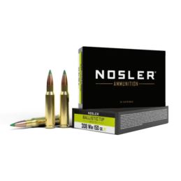 AMUNICJA NOSLER .308 WIN Ballistic TIP 9,7g 20SZT