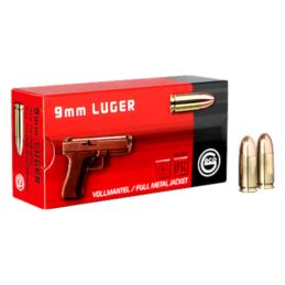 AMUNICJA GECO 9x19 FMJ 8,0g 124gr -  50 SZTUK
